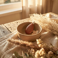 Naszyjnik z tygrysim okiem w formie szlachetnej kropli boho - zdjęcie 4